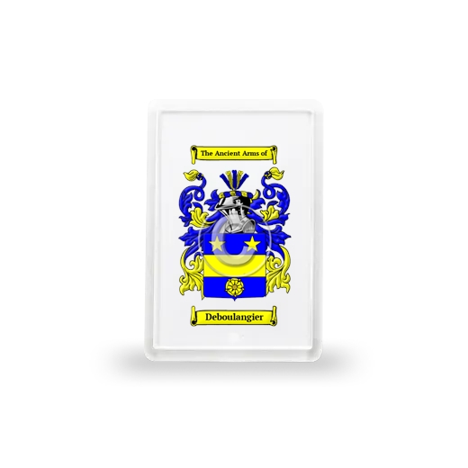 Deboulangier Coat of Arms Magnet