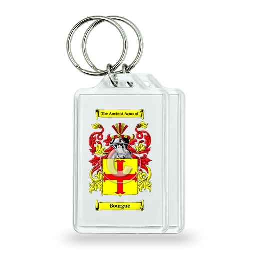 Bourgue Pair of Keychains