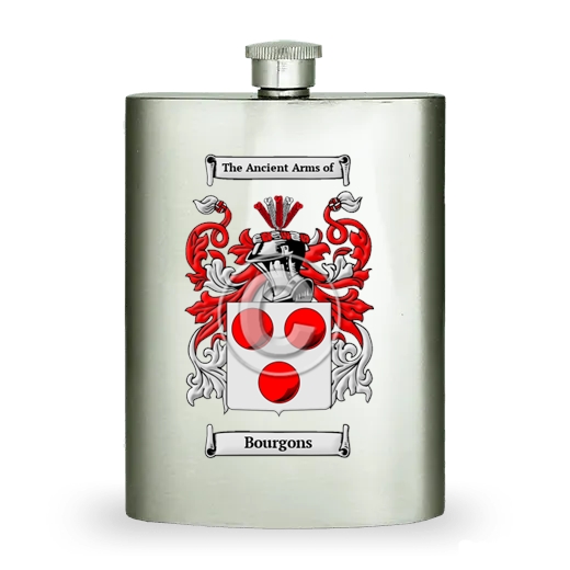 Bourgons Stainless Steel Hip Flask