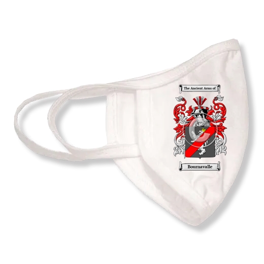 Bournavalle Coat of Arms Face Mask