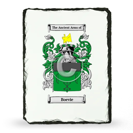 Boevie Coat of Arms Slate