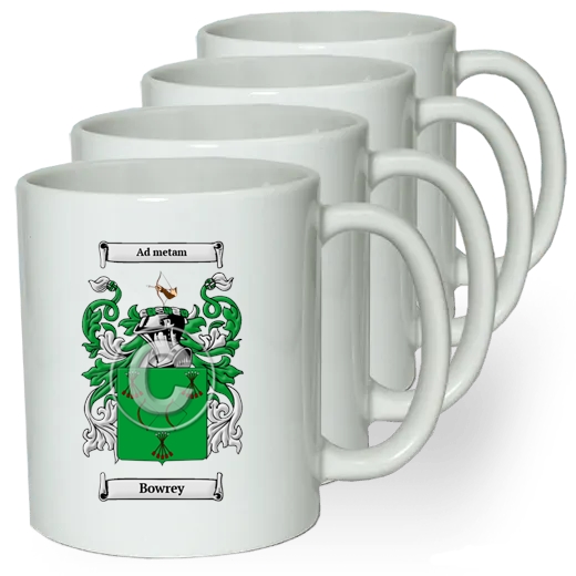 Bowrey Coffee mugs (set of four)