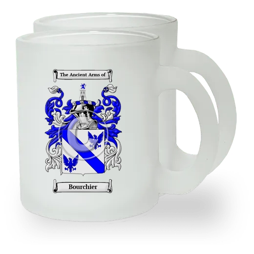 Bourchier Pair of Frosted Glass Mugs