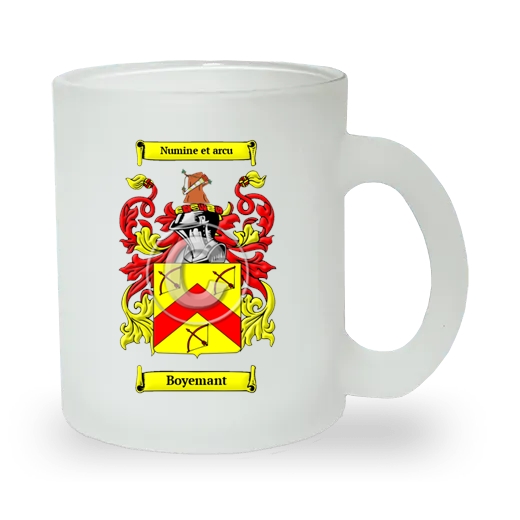 Boyemant Frosted Glass Mug