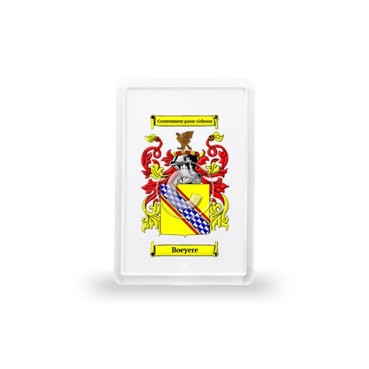 Boeyere Coat of Arms Magnet