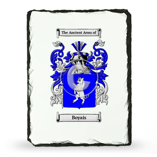 Boyais Coat of Arms Slate