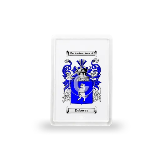 Duboyay Coat of Arms Magnet