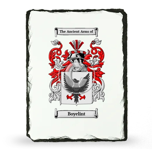 Boyelint Coat of Arms Slate