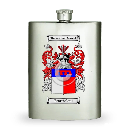 Braccioloni Stainless Steel Hip Flask