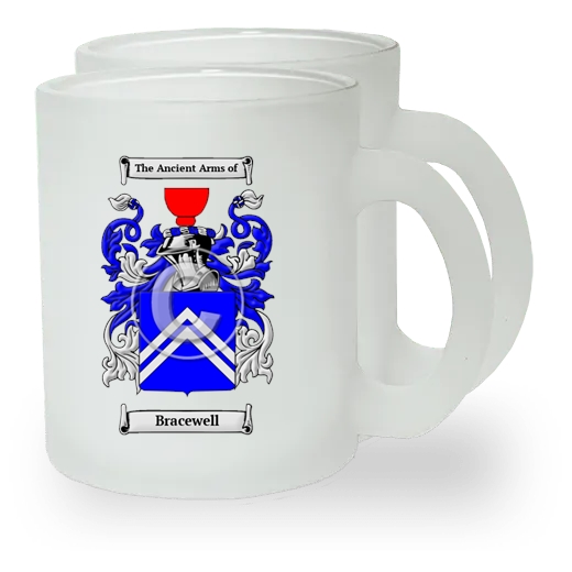 Bracewell Pair of Frosted Glass Mugs