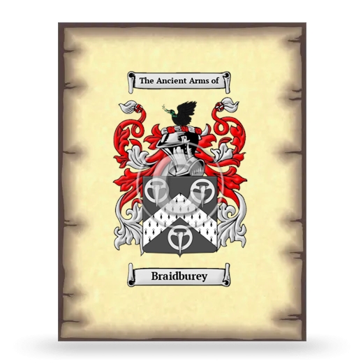 Braidburey Coat of Arms Print