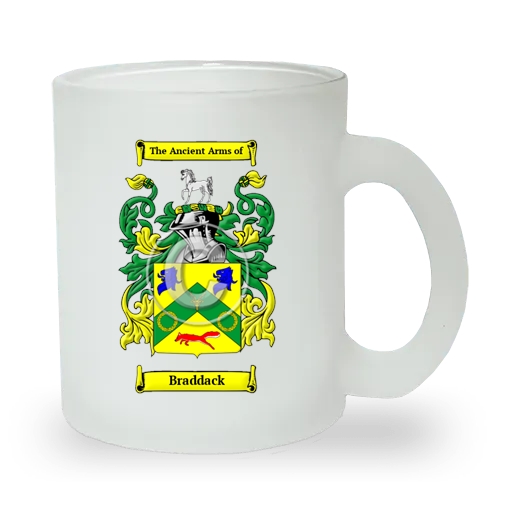 Braddack Frosted Glass Mug