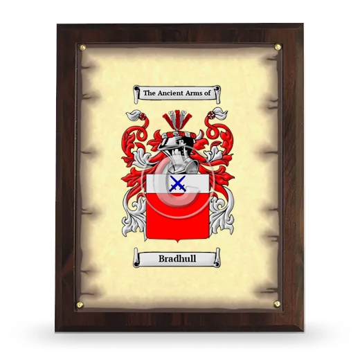 Bradhull Coat of Arms Plaque