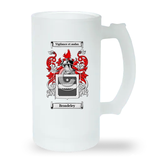 Broadeley Frosted Beer Stein