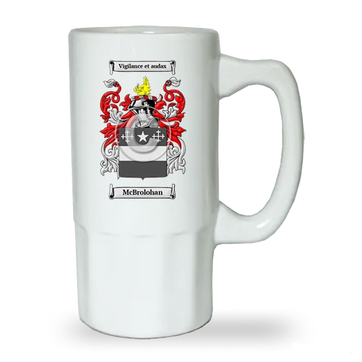 McBrolohan Ceramic Beer Stein