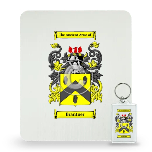Brantner Mouse Pad and Keychain Combo Package
