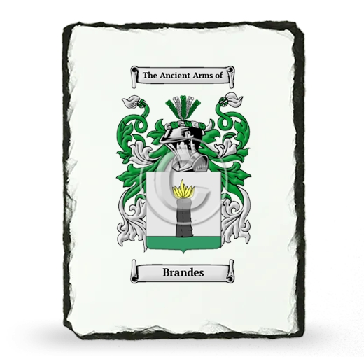 Brandes Coat of Arms Slate