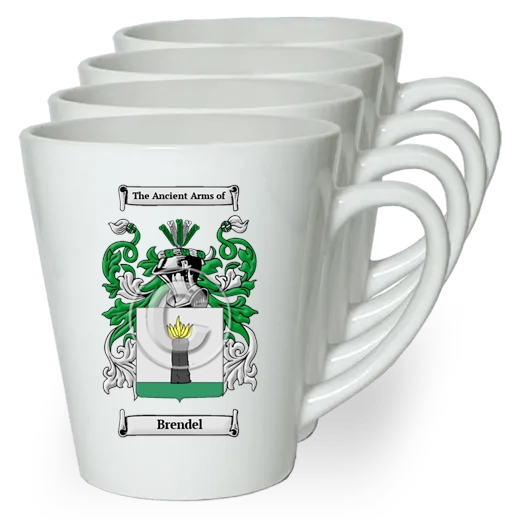 Brendel Set of 4 Latte Mugs
