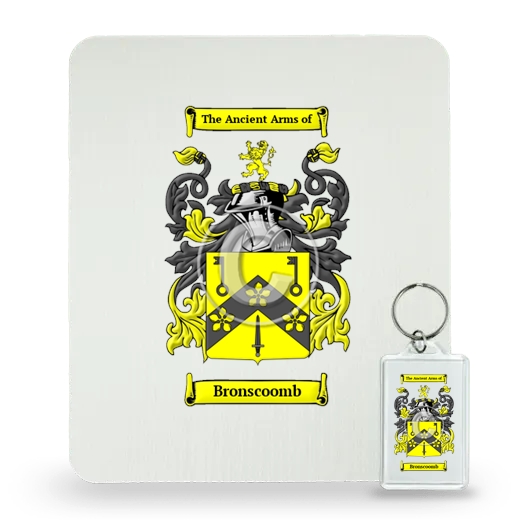 Bronscoomb Mouse Pad and Keychain Combo Package