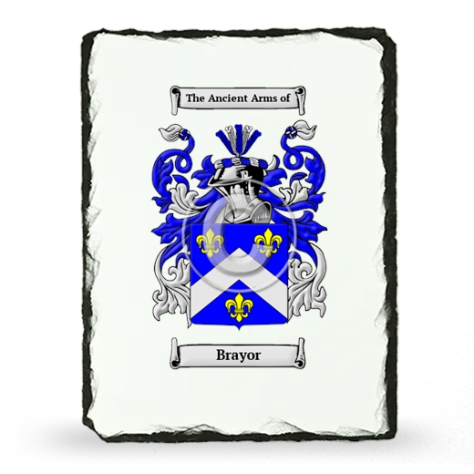 Brayor Coat of Arms Slate