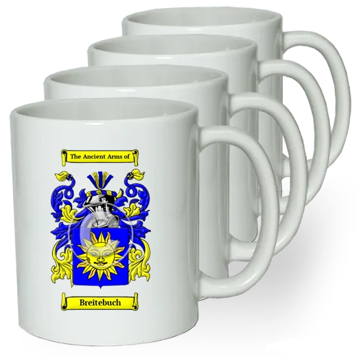Breitebuch Coffee mugs (set of four)