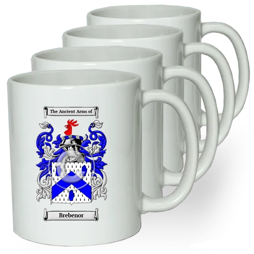 Brebenor Coffee mugs (set of four)