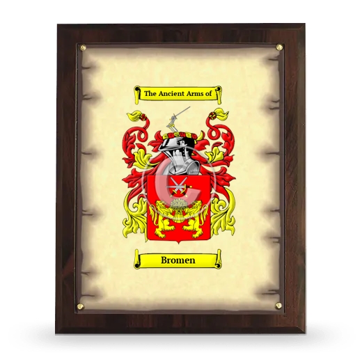 Bromen Coat of Arms Plaque