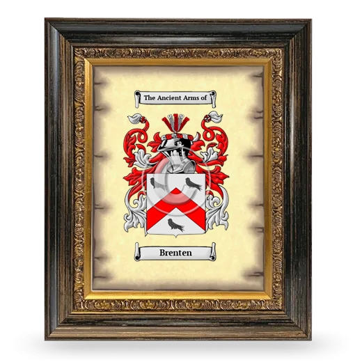 Brenten Coat of Arms Framed - Heirloom