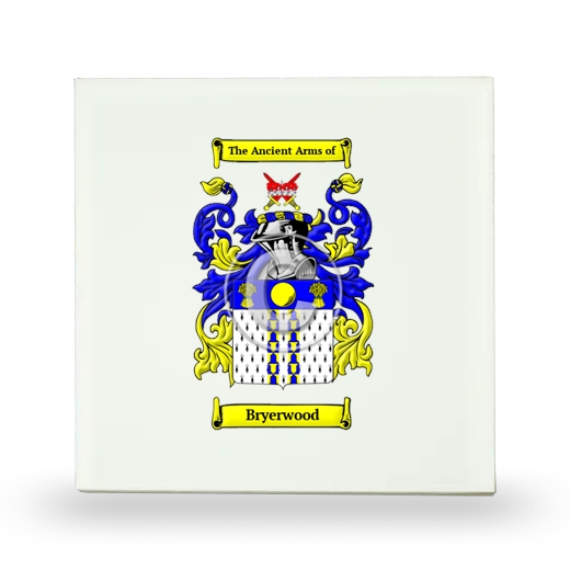 Bryerwood Small Ceramic Tile with Coat of Arms