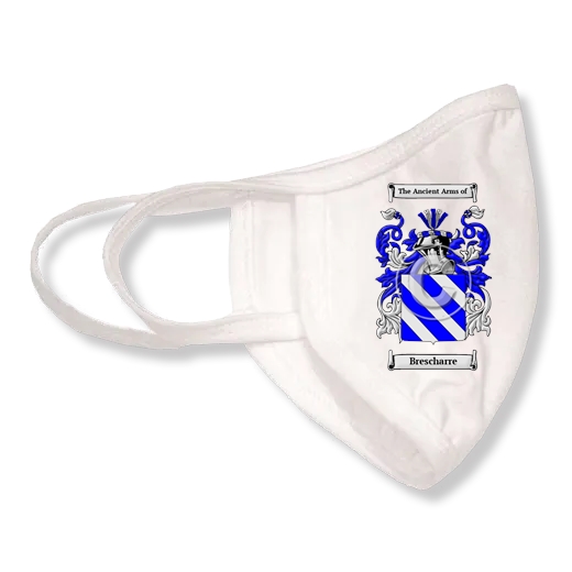 Brescharre Coat of Arms Face Mask