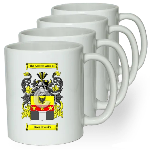 Breslawski Coffee mugs (set of four)