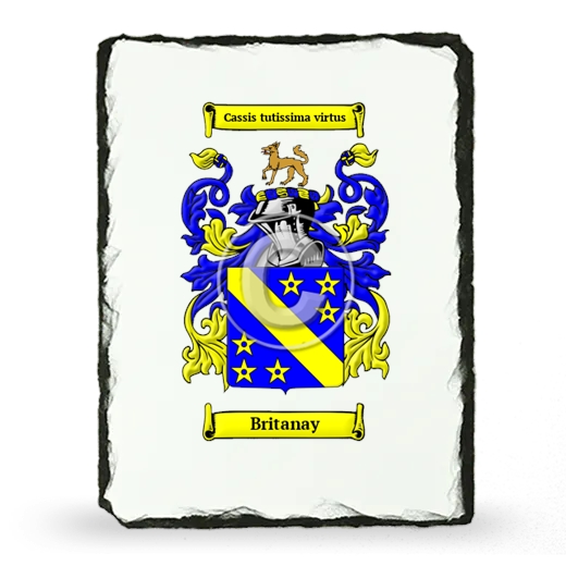 Britanay Coat of Arms Slate