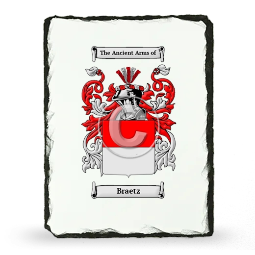 Braetz Coat of Arms Slate