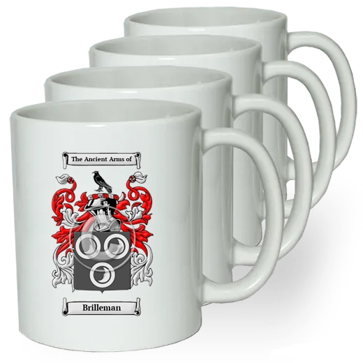 Brilleman Coffee mugs (set of four)