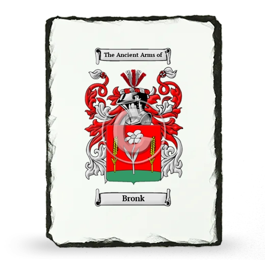 Bronk Coat of Arms Slate