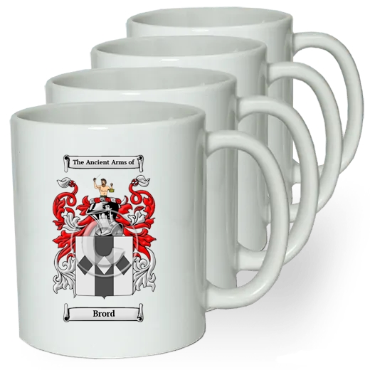 Brord Coffee mugs (set of four)