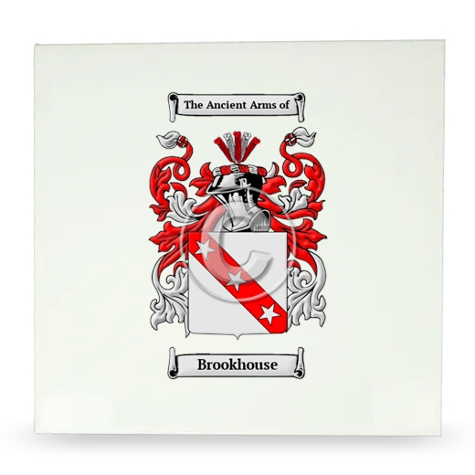 Brookhouse Large Ceramic Tile with Coat of Arms