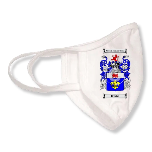 Broche Coat of Arms Face Mask