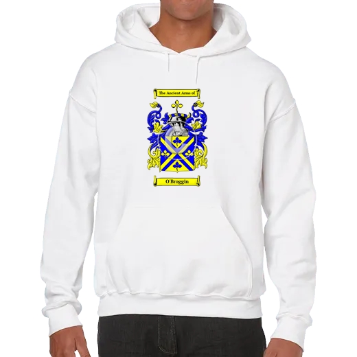 O'Broggin Unisex Coat of Arms Hooded Sweatshirt