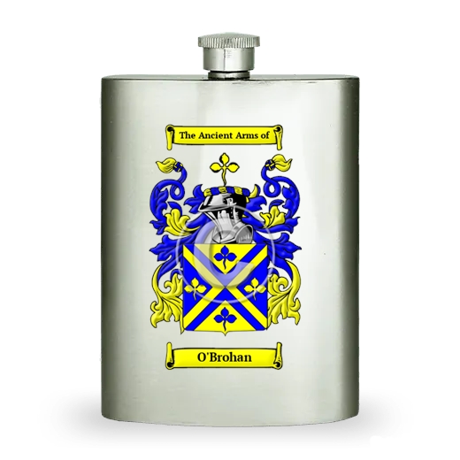 O'Brohan Stainless Steel Hip Flask