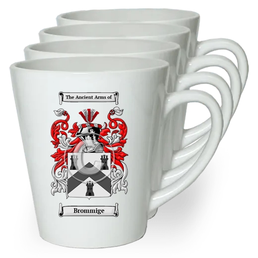 Brommige Set of 4 Latte Mugs
