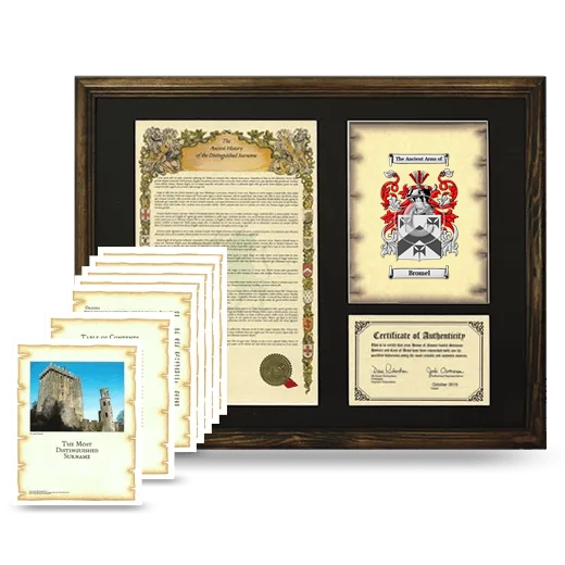Bromel Framed History And Complete History- Brown