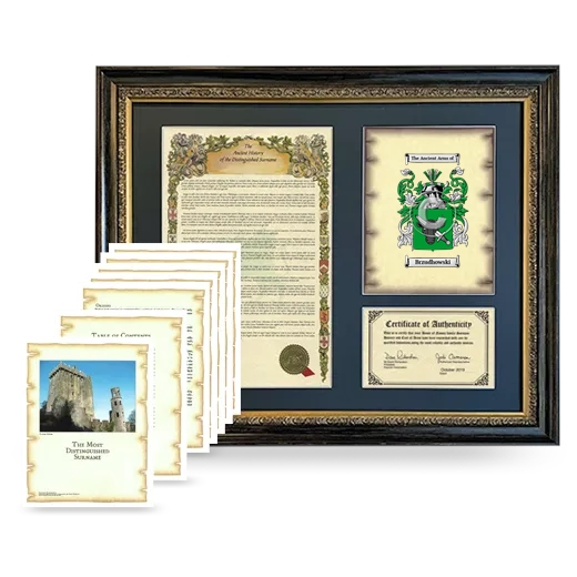 Brzudhowski Framed History and Complete History - Heirloom