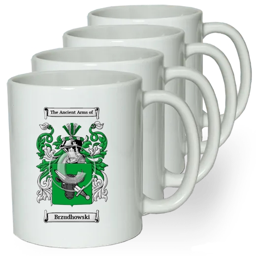 Brzudhowski Coffee mugs (set of four)