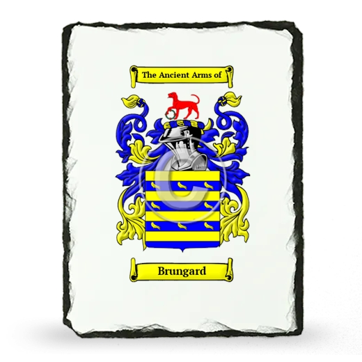 Brungard Coat of Arms Slate
