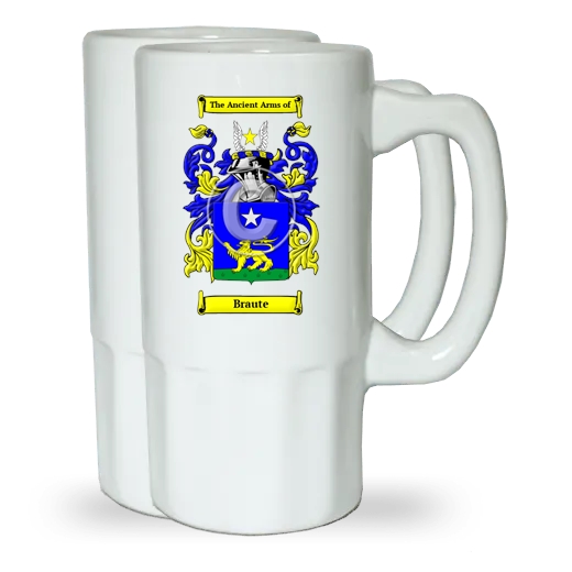 Braute Pair of Beer Steins