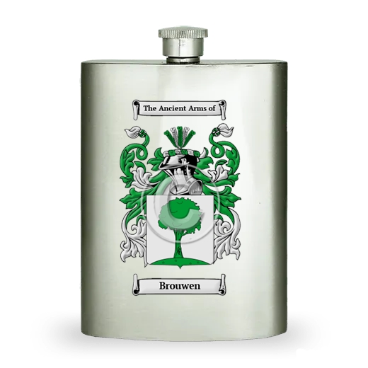 Brouwen Stainless Steel Hip Flask