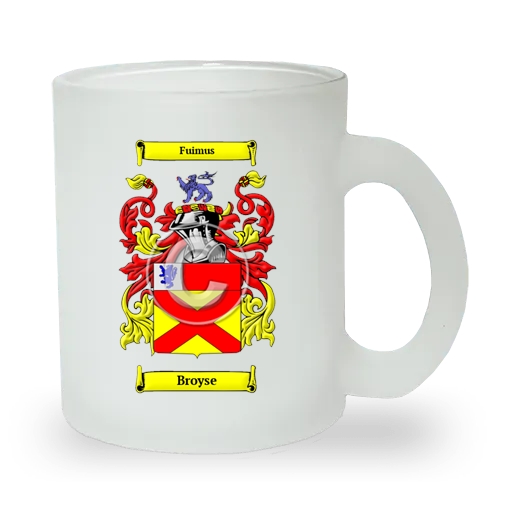 Broyse Frosted Glass Mug