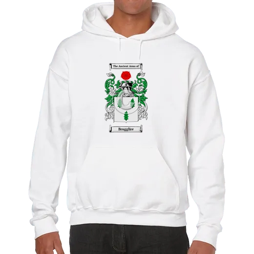 Brugglire Unisex Coat of Arms Hooded Sweatshirt