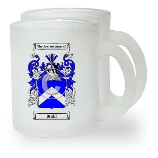 Bruhl Pair of Frosted Glass Mugs